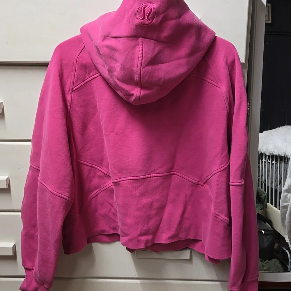lululemon athletica Hot Pink Full‑Zip Hooded Sweatshirt - Picture 4 of 4